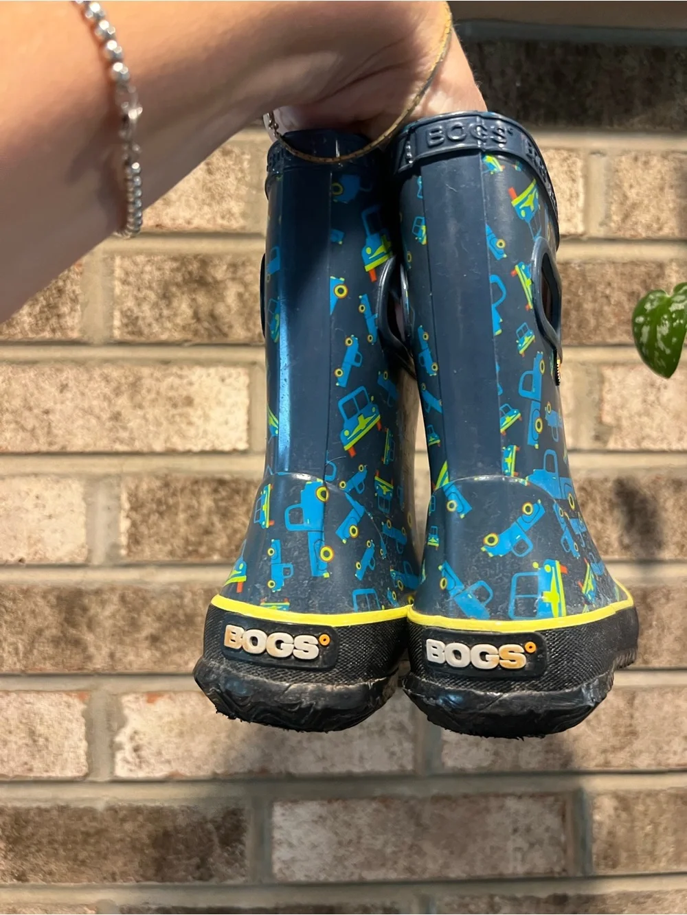 Bogs Toddler Rain Boots with Trucks